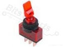 Rocker switch ASW-14D 1-pole on/off SPDT 12V/20A Red